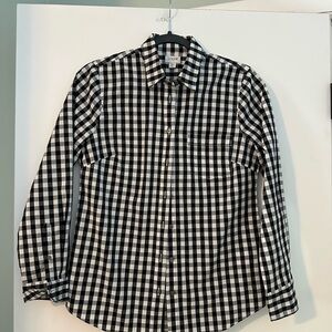 J. Crew Women’s Gingham Button-Down Shirt